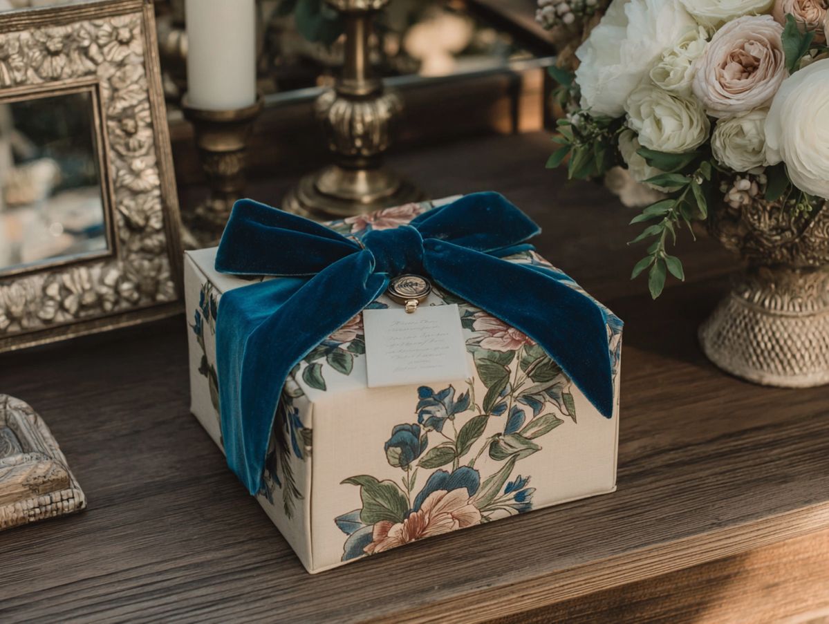 Elegant gift wrapping for special occasions and celebrations