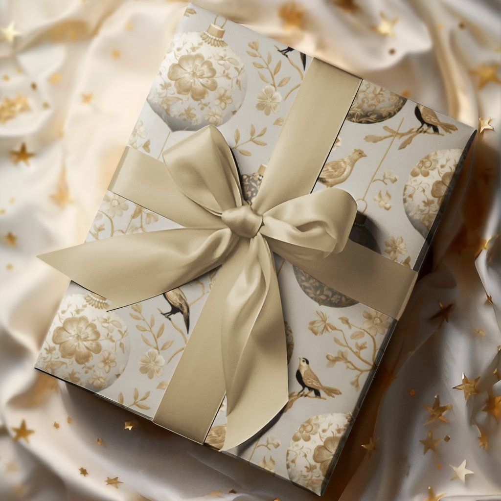 Signature wrapping with luxury embellishments and custom design
