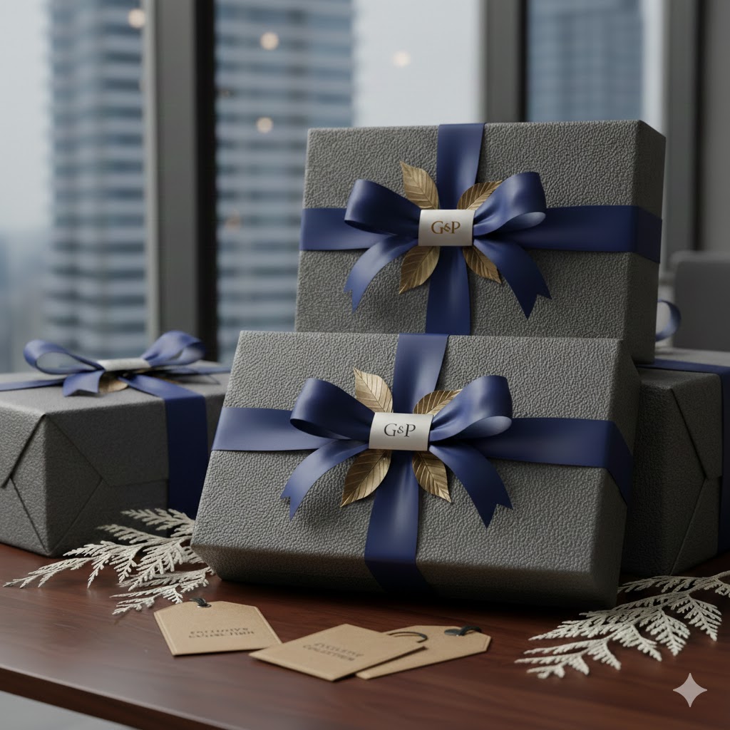 Premium eco-friendly wrapping materials and ribbons